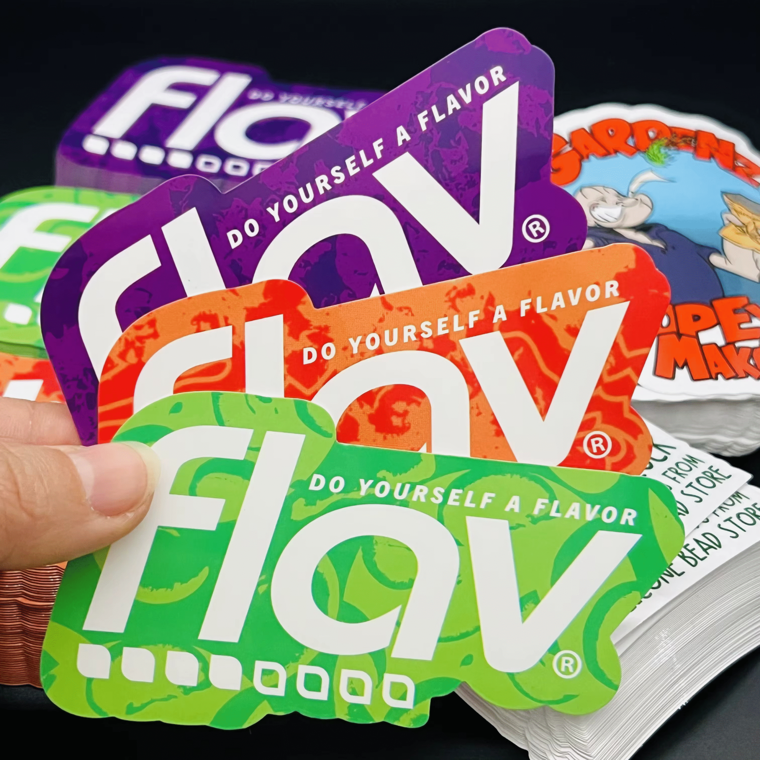 Waterproof Stickers Manufacturing